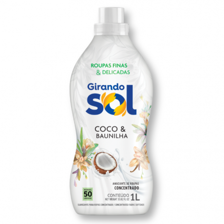 Amaciante Concentrado Coco Baunilha - 1 Litros