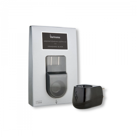 Aromatizador Elétrico Bivolt - Standard Black - Via Aroma