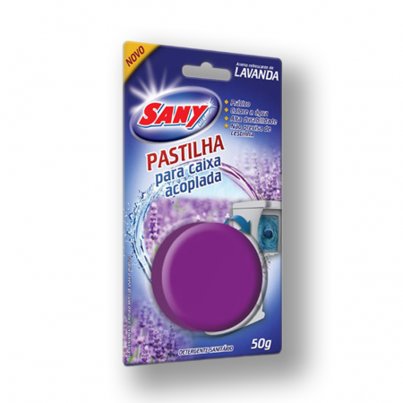 Pastilha para Caixa Acoplada Lavanda 50g