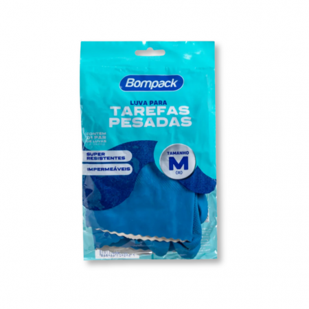 Luvas Tarefas Pesadas - Tam. M - Bompack