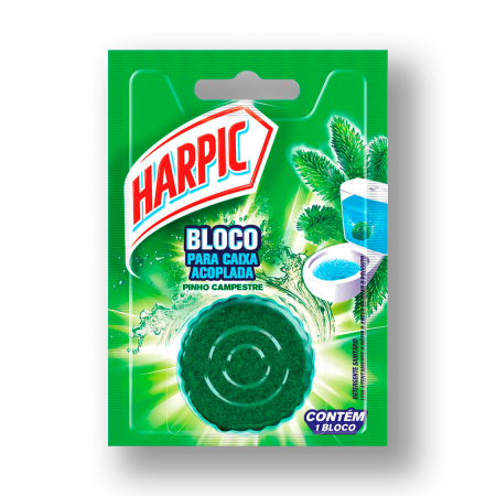 Harpic Bloco para Caixa Acoplada Pinho 50g