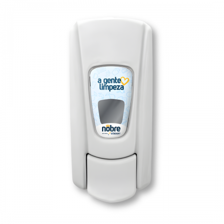 936 - Dispenser Saboneteira Branca Espuma - Nobre