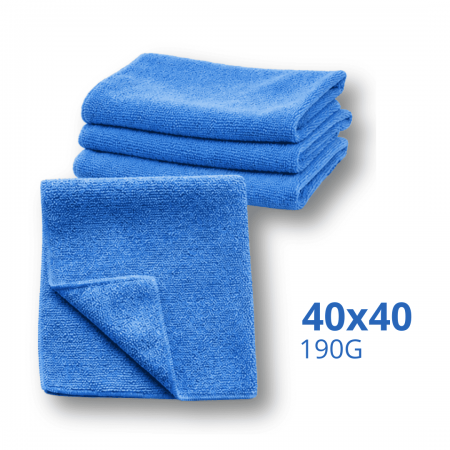 1332 – Pano de Microfibra (40x40 Azul 190g) – JS