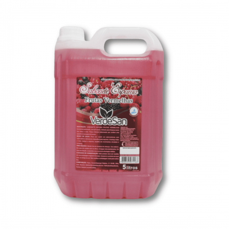 856 – Sabonete Espuma Frutas Vermelhas 5 Litros – Verdesan