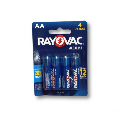 Pilha Alcalina AA - Rayovac