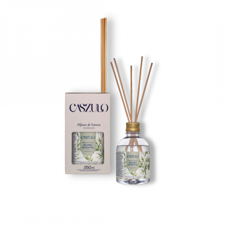 Difusor de Varetas Bamboo Oriental - 250ml - Caszulo