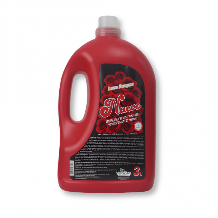 Lava Roupas Nuevo Red - 3 Litros - Verdesan