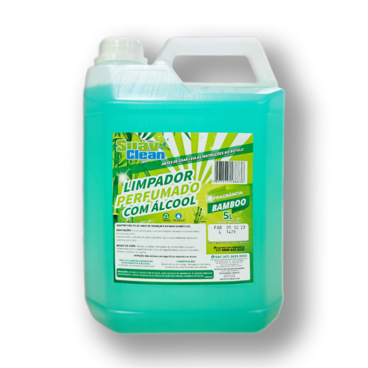 Limpador Perfumado Bamboo com Álcool 5L