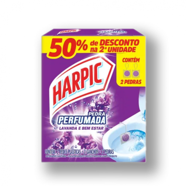 Harpic Lavanda 50% Desconto na 2 und