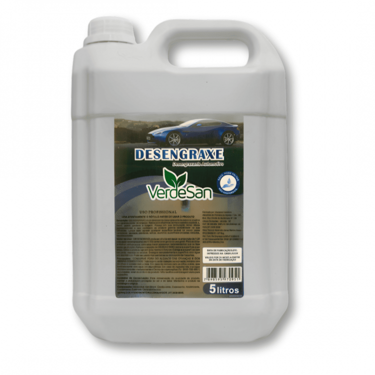 857 - Detergente Desengraxante Automotivo - 5 Litros – Verdesan