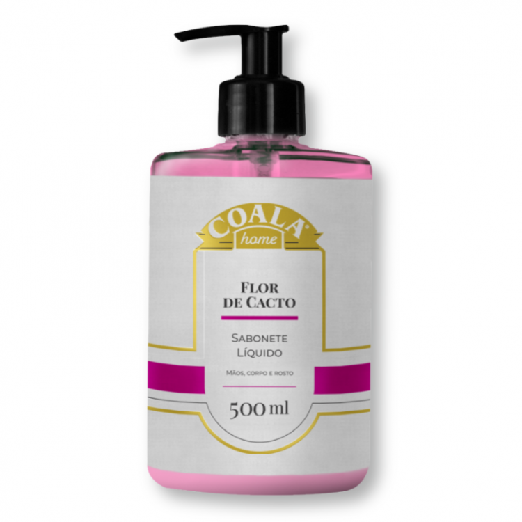 1206 - Sabonete Líquido Flor de Cacto - 500ml - Coala