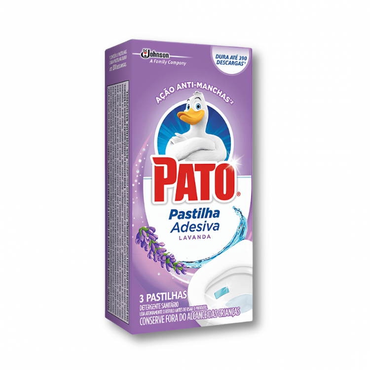 1276 – Pastilha Adesiva Lavanda c/ 3 Und – Pato