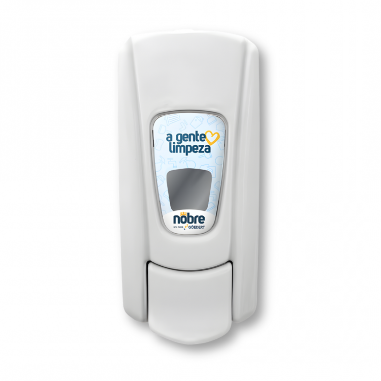 936 - Dispenser Saboneteira Branca Espuma - Nobre