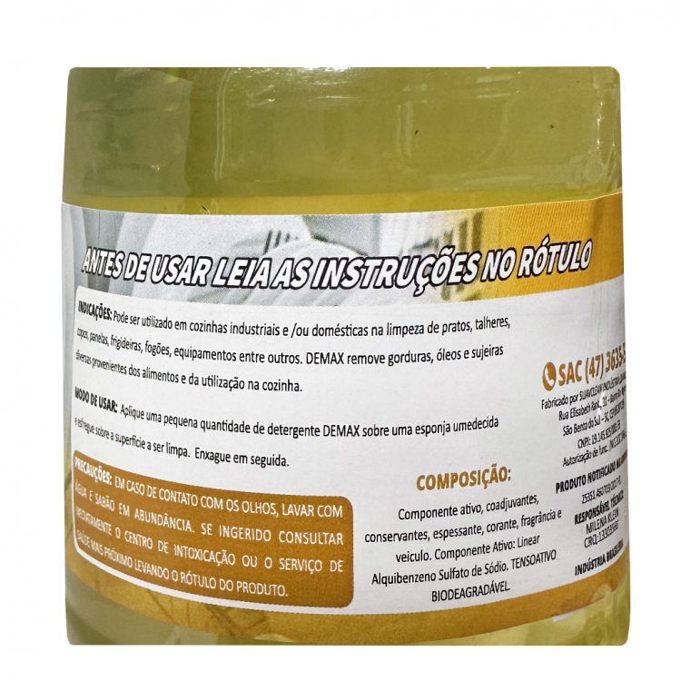 Detergente DEMAX Neutro 500ml