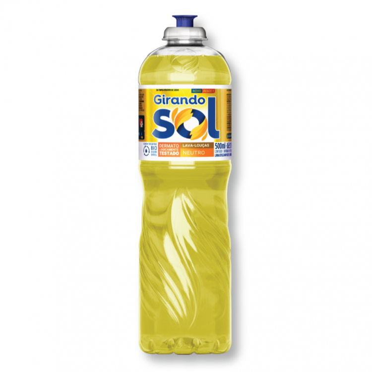 Detergente Neutro - 500ml - Girando Sol