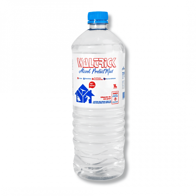 Álcool Líquido 46% Protect Max - 1 Litros