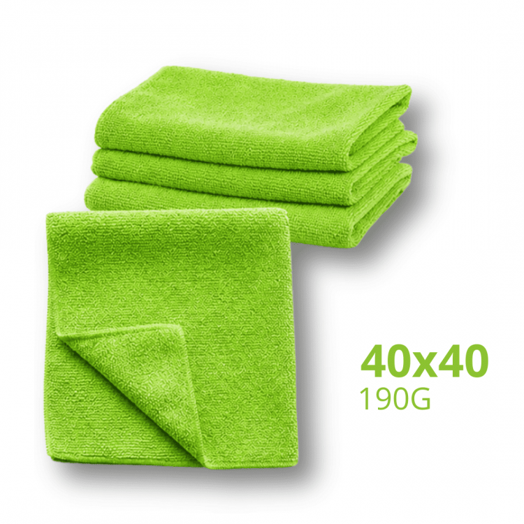 1333 – Pano de Microfibra (40x40 Verde 190g) – JS