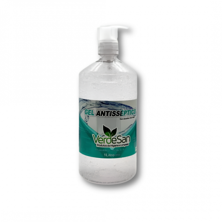 312 -  Álcool Gel Antisséptico 70% - 1 Litro - Verdesan