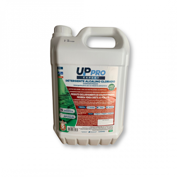 Detergente Clorado - 5 Litros - Uppro