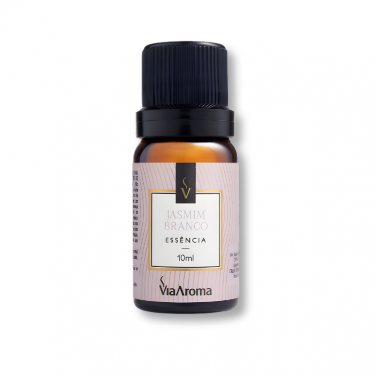 Essência Jasmim Branco - 10ml - Via Aroma