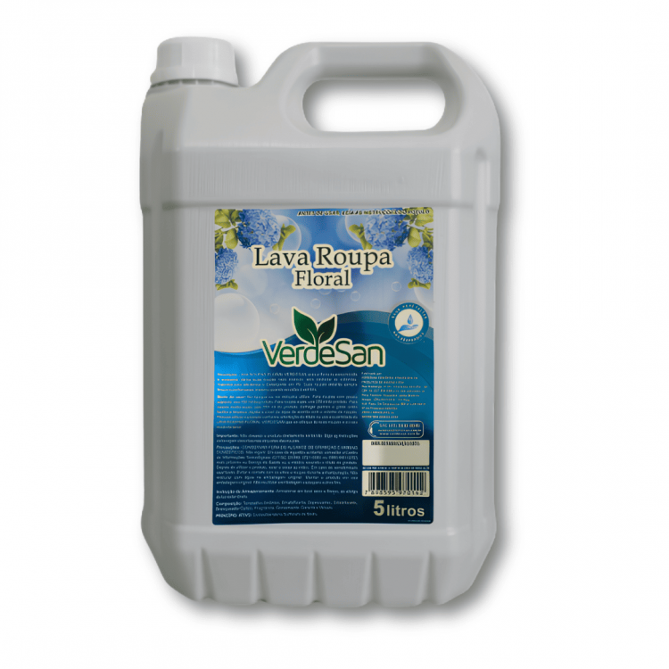 298 - Lava Roupas Floral - 5 Litros - Verdesan