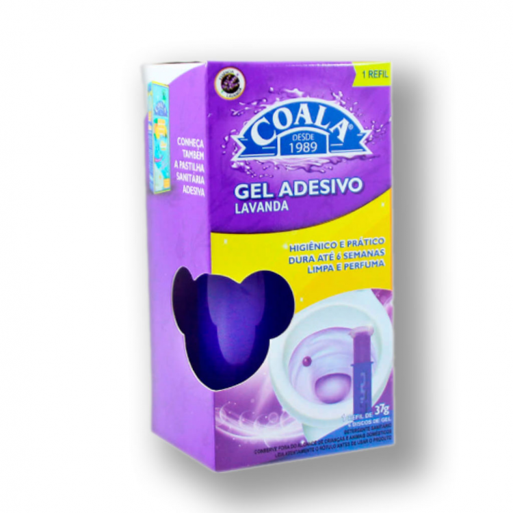 Refil Gel Adesivo Lavanda 37g