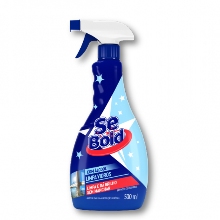 1280 – Limpa Vidro Spray 500ml – Sebold