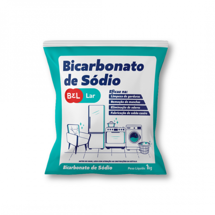1270 - Bicarbonato de Sódio 1kg – Bel Lar