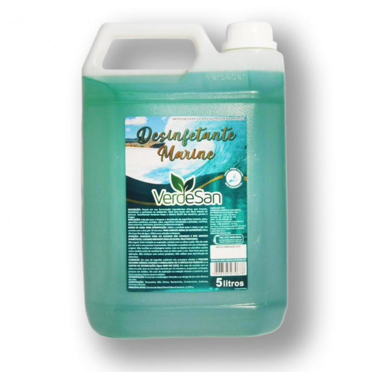 306 - Desinfetante Marine - 5 Litros - Verdesan