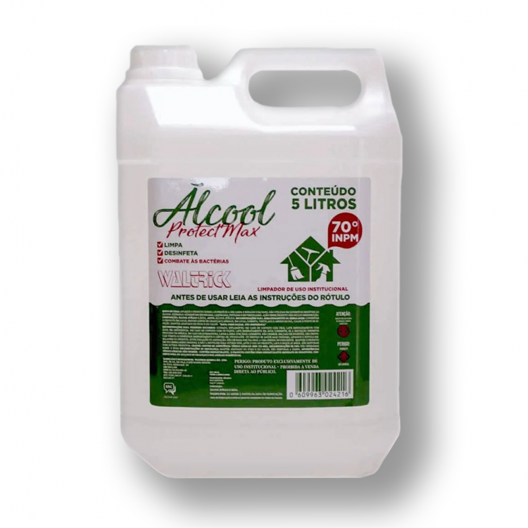 Álcool Líquido 70% Protect Max 5L